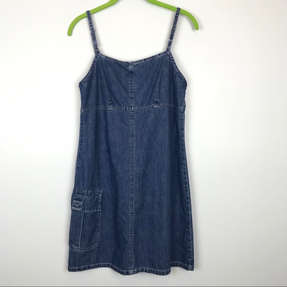 American Eagle Outfitters Dresses & Skirts - Vintage 90s Y2K American Eagle Denim Mini Dress